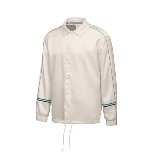 Puma X Big Sean Satin Coach Jacket sz Small